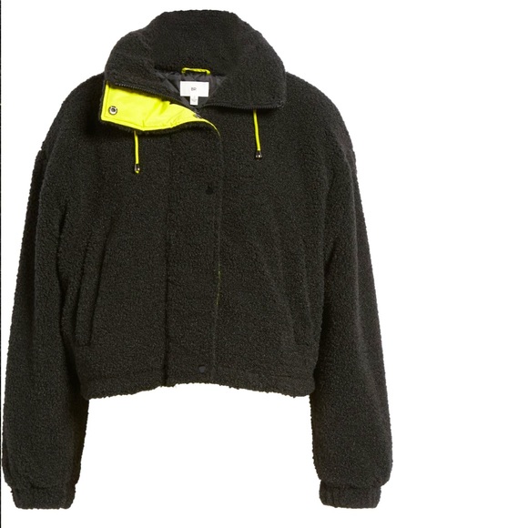BP Neon Faux Shearling Bomber 🤩 - Picture 1 of 3